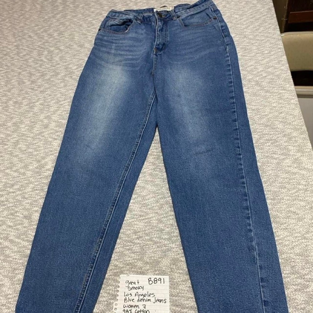 Great Smoky Los Angeles Blue Denim Jeans Women's 7. SKU-B691